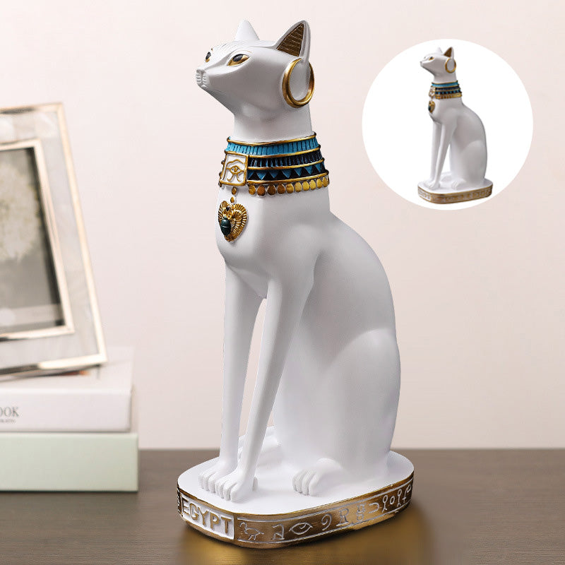 Figurine de chat égyptien noble