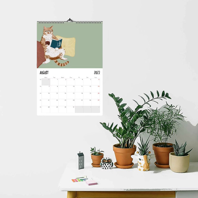 Kattenwandkalender 2024