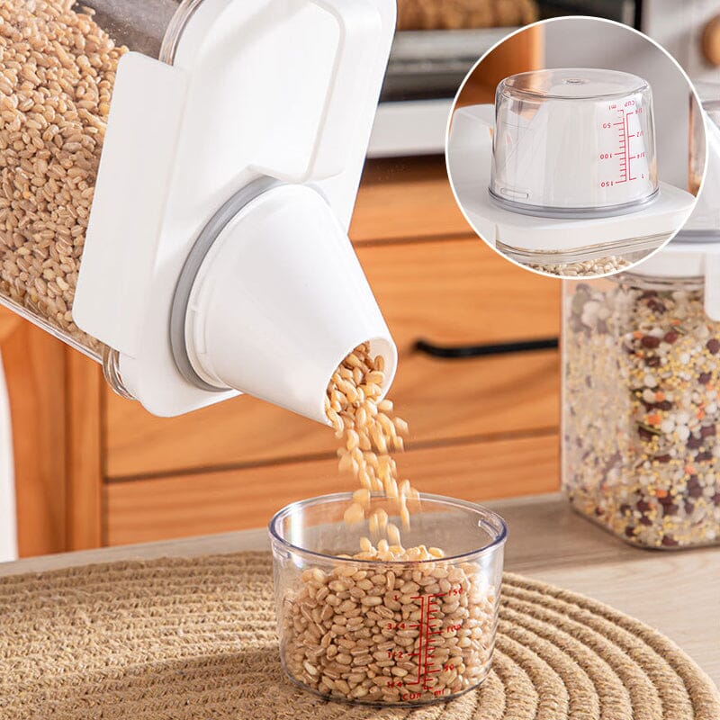 Distributeur de grains Réservoir de stockage à débit facile