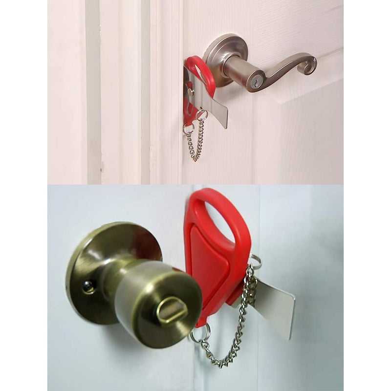 Serrure de porte de sécurité portable