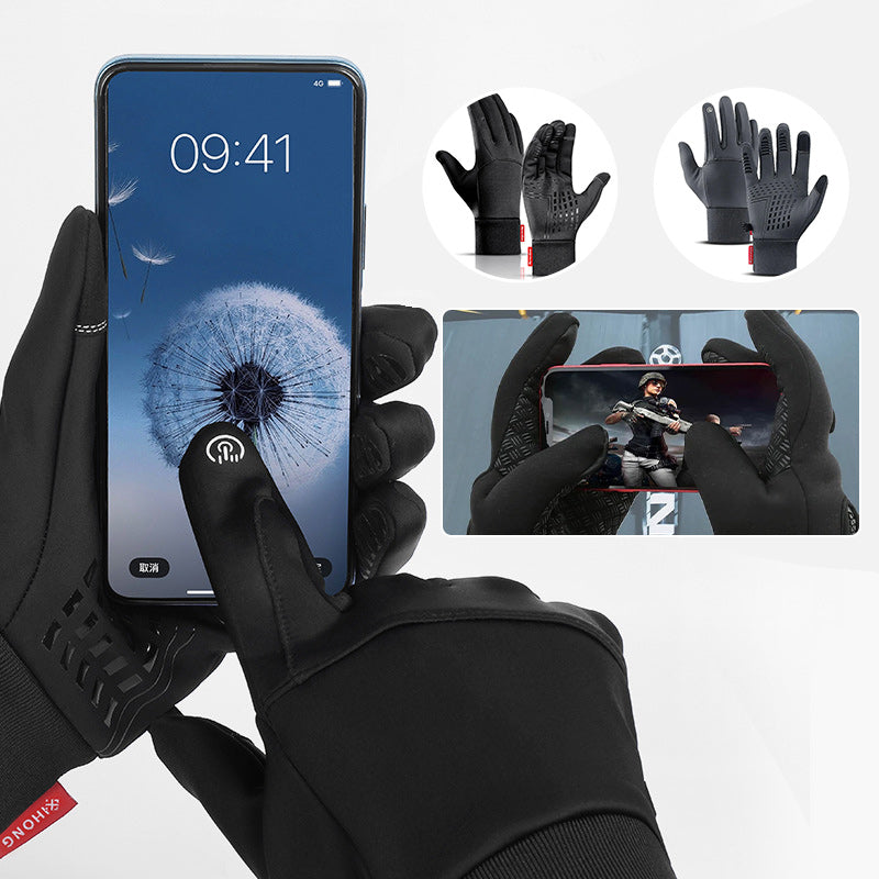 Water resistant thermal gloves