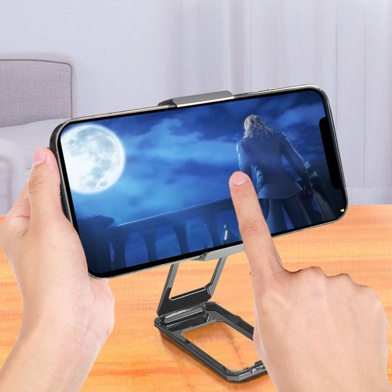 Support de téléphone pliable à clip arrière