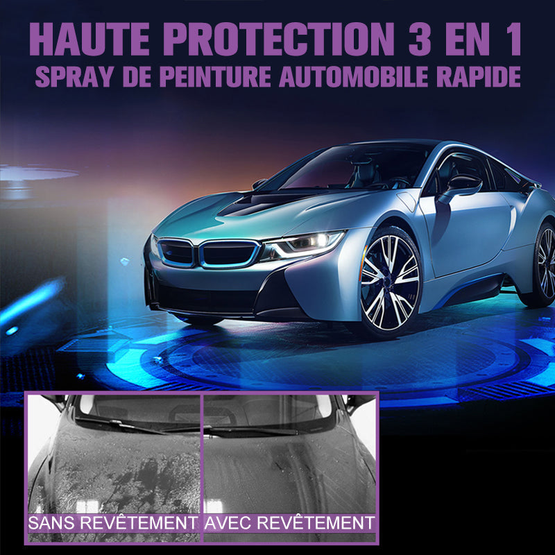 3 en 1 nouveau spray de revêtement de voiture rapide amélioré