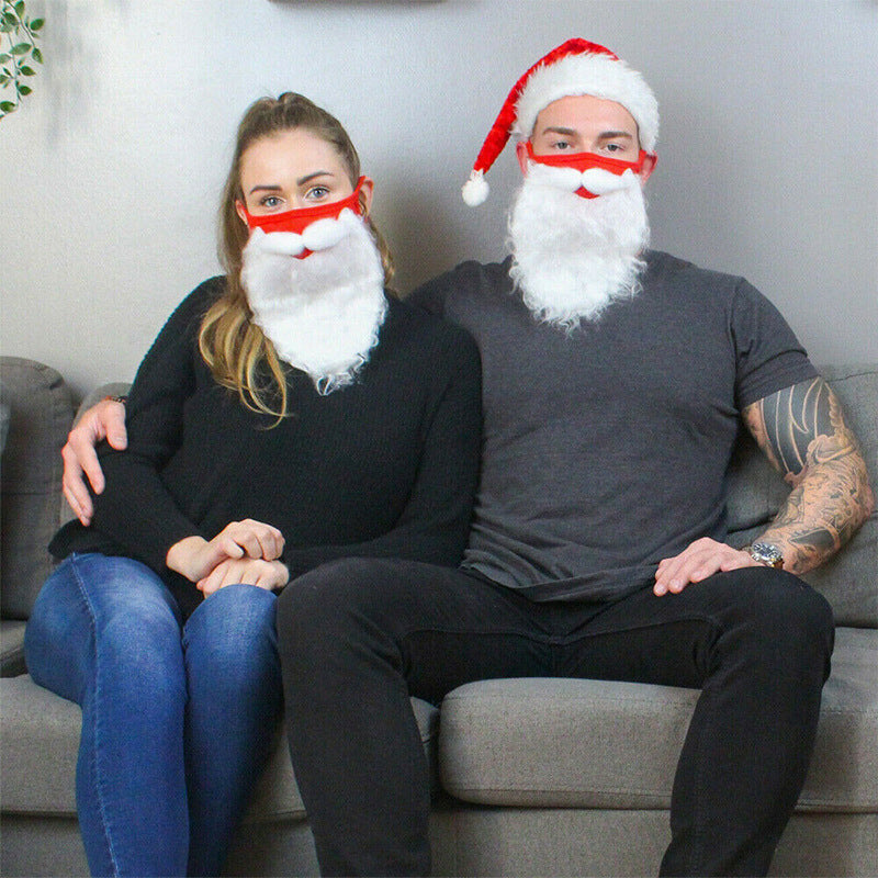 Masque facial du Père Noël