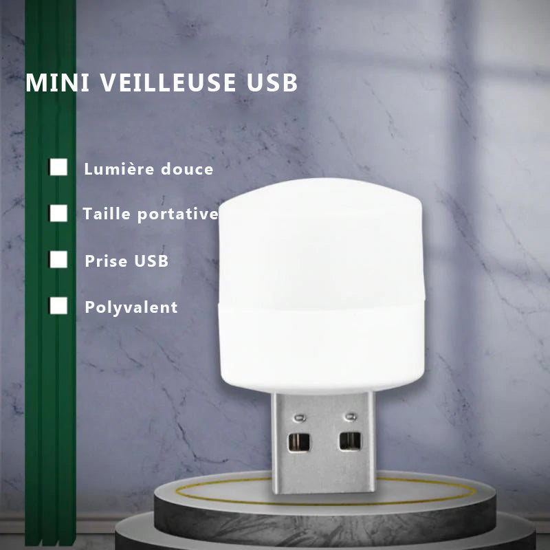 Protection des yeux LED USB Petite veilleuse