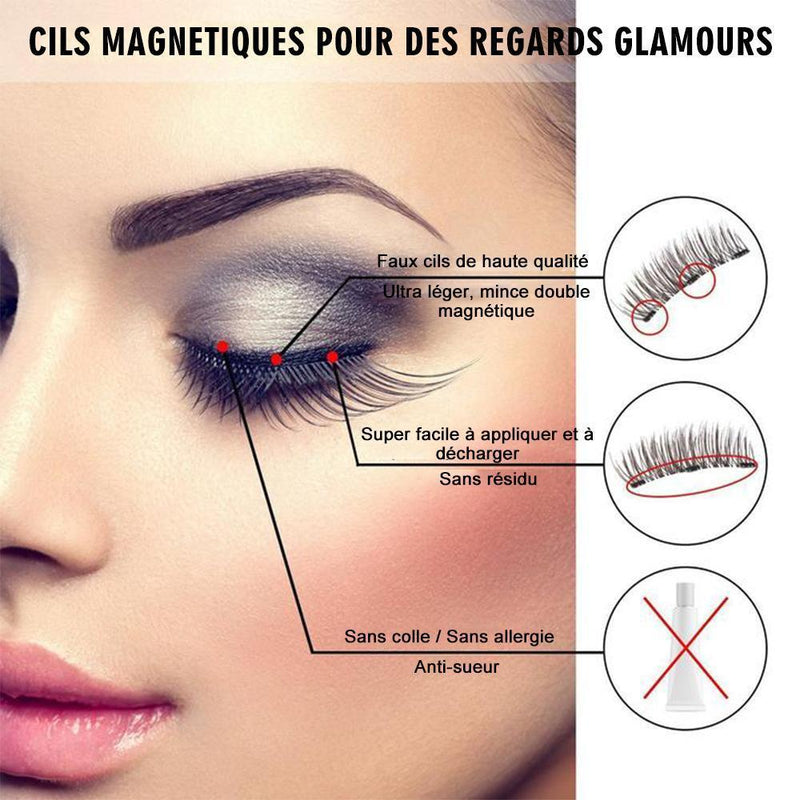 Cils Magnétiques Imperméables