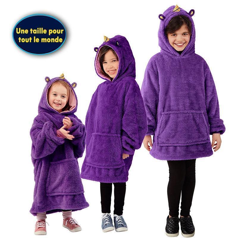 Sweat à Capuche de Couverture pour Enfants