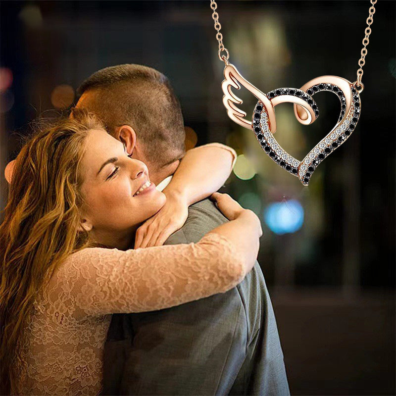 Collier Diamant Noir