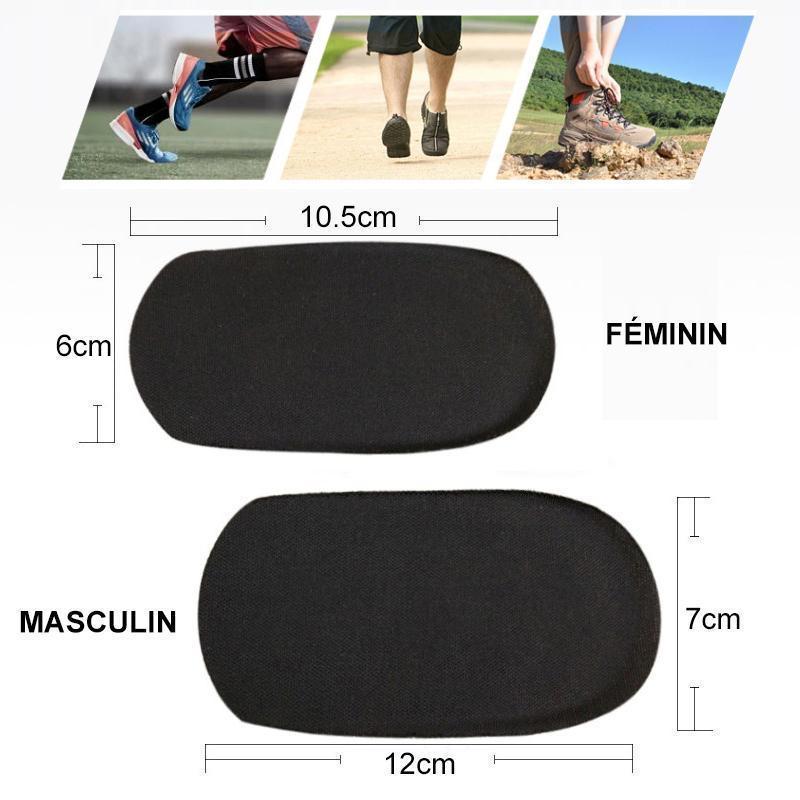 Semelle Intérieure en Silicone de Rehaussement