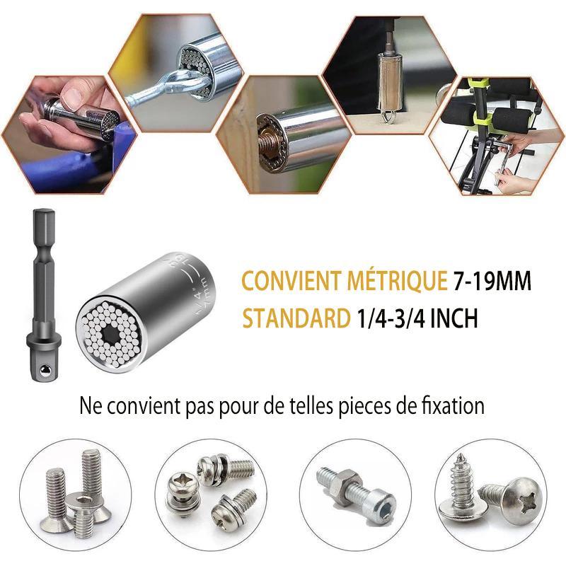 Douille universelle professionnelle