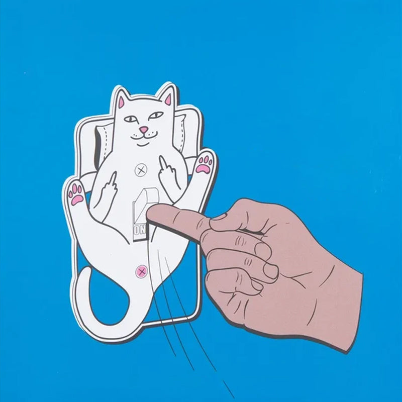 Couverture drôle d'interrupteur de lumière