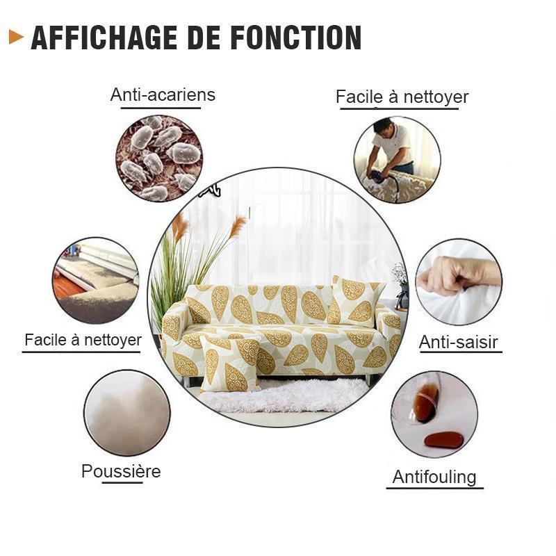 Housse de Canapé Universelle Elastique, 16 Styles