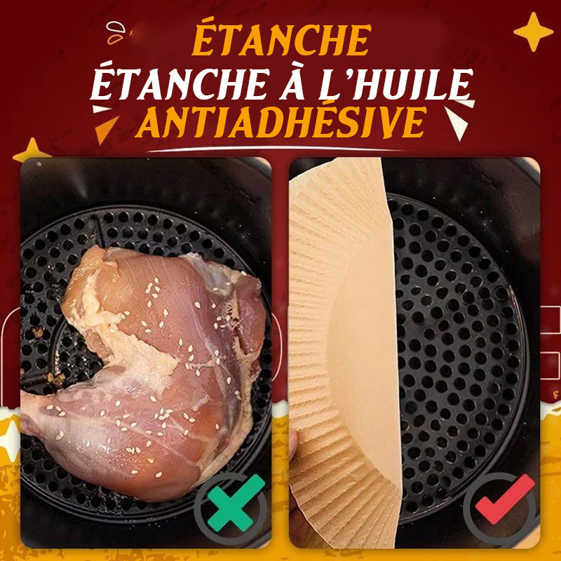Doublure en papier jetable pour friteuse à air (50 PCS)