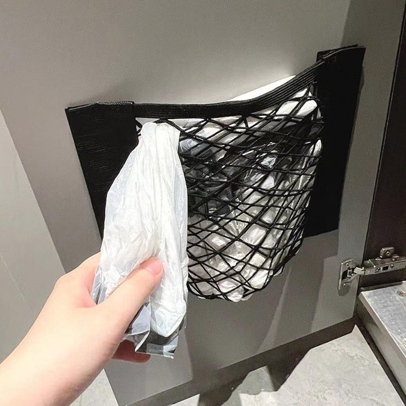 Plastic Bag-opbergnet (met kleefband)