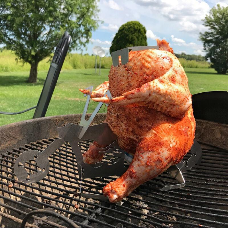 Support à poulet pour BBQ