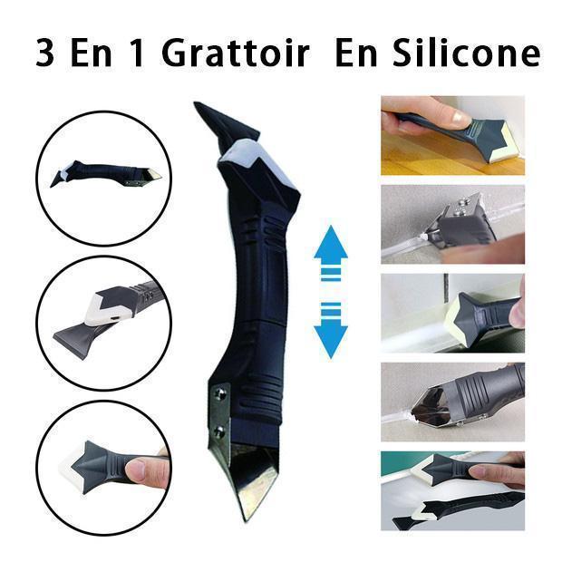 3 En 1 Grattoir  En Silicone - ciaovie