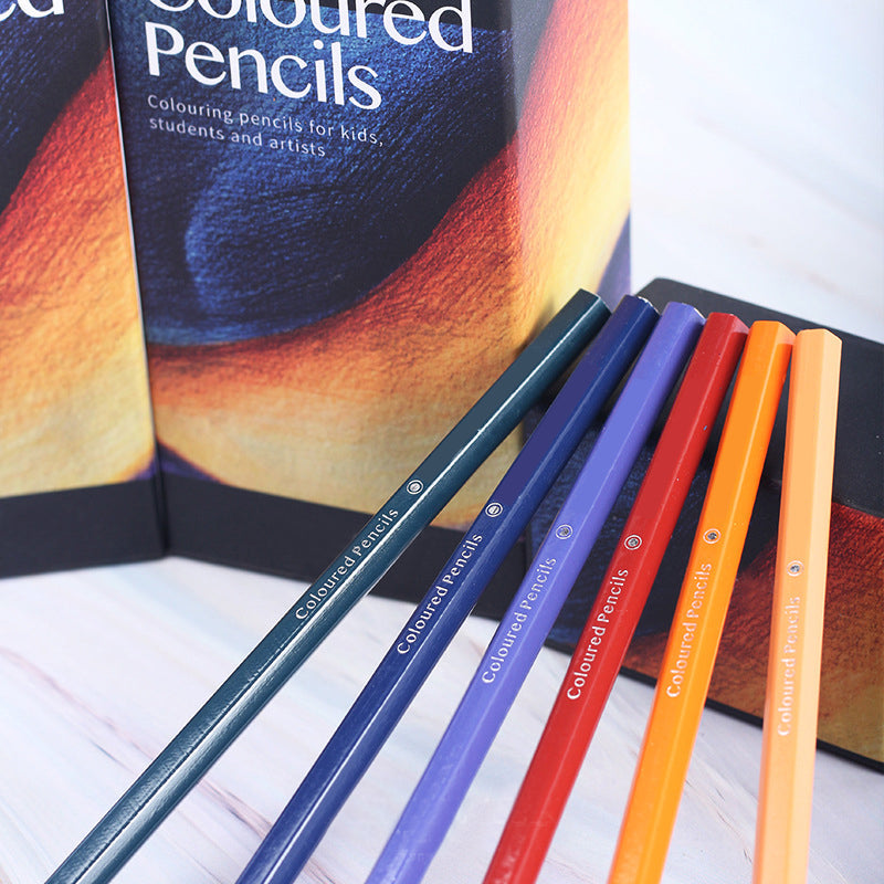 Ensemble de crayons de couleur portables