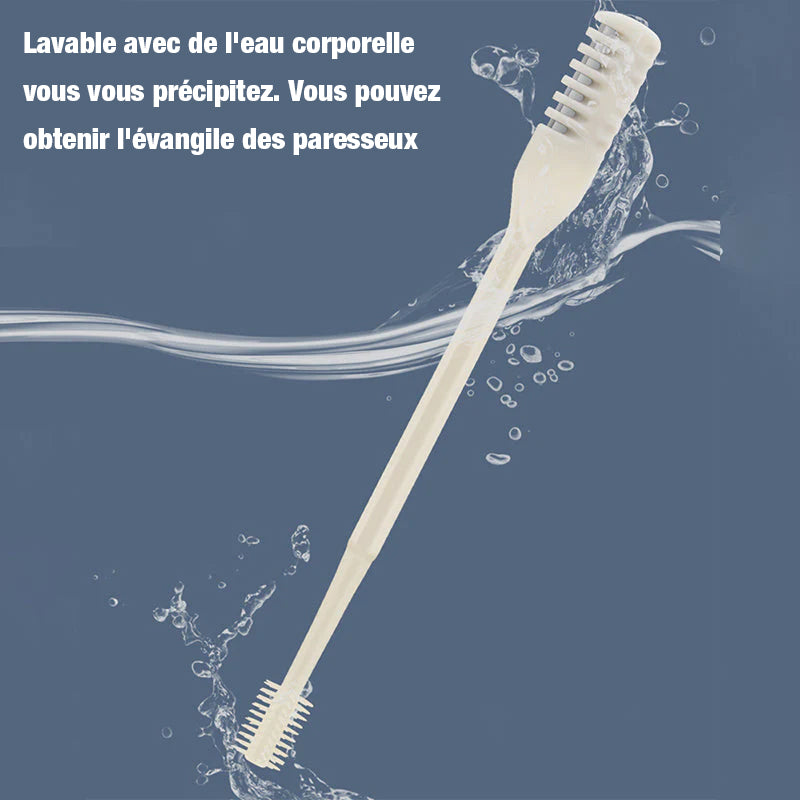 Couteau à poils de nez double face
