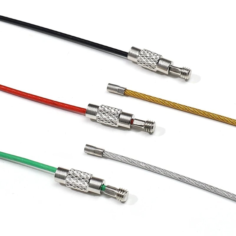 Serrure de fil d'acier de couleur créative