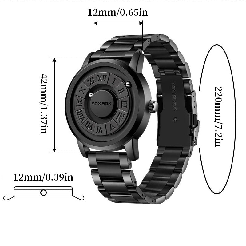 Montre à lévitation magnétique