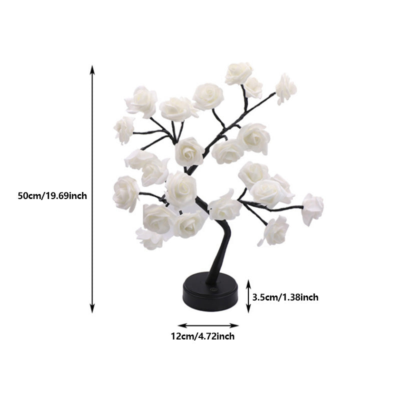 Lampe de Table Fleur de Rose Arbre