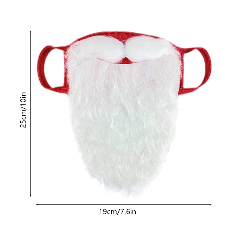 Masque facial du Père Noël