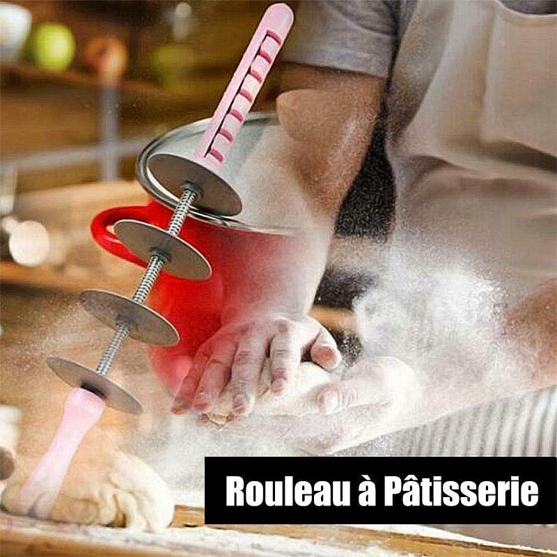 Rouleau à Pâtisserie (Pour Croissants / Réglable)