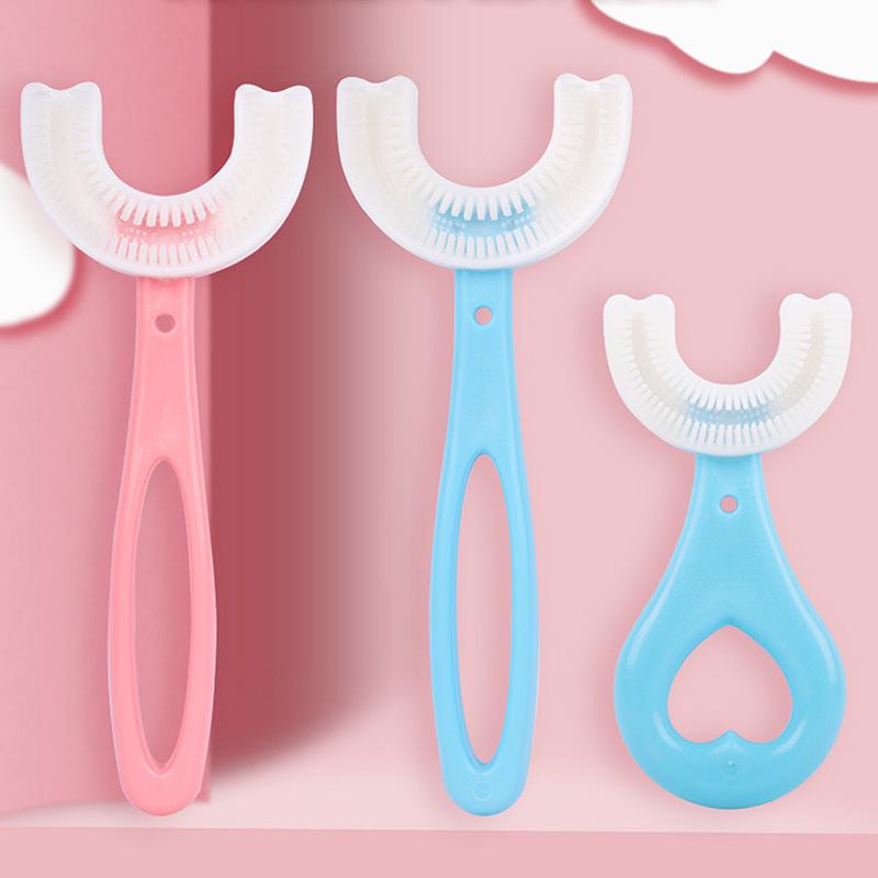 Brosse à dents en forme de U 360° Kids