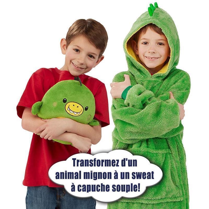 Sweat à Capuche de Couverture pour Enfants
