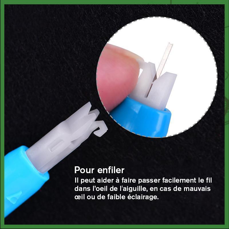 Enfile-Aiguille, Dispositif d'Enfilage Automatique pour Machine à Coudre 2PCS