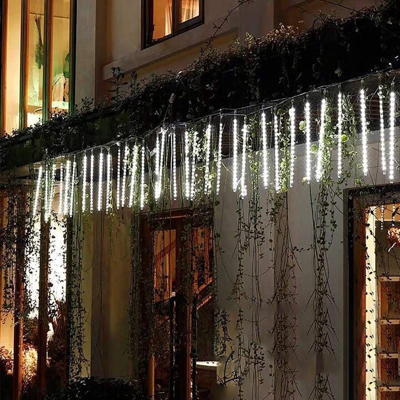 Lumières LED chute de neige