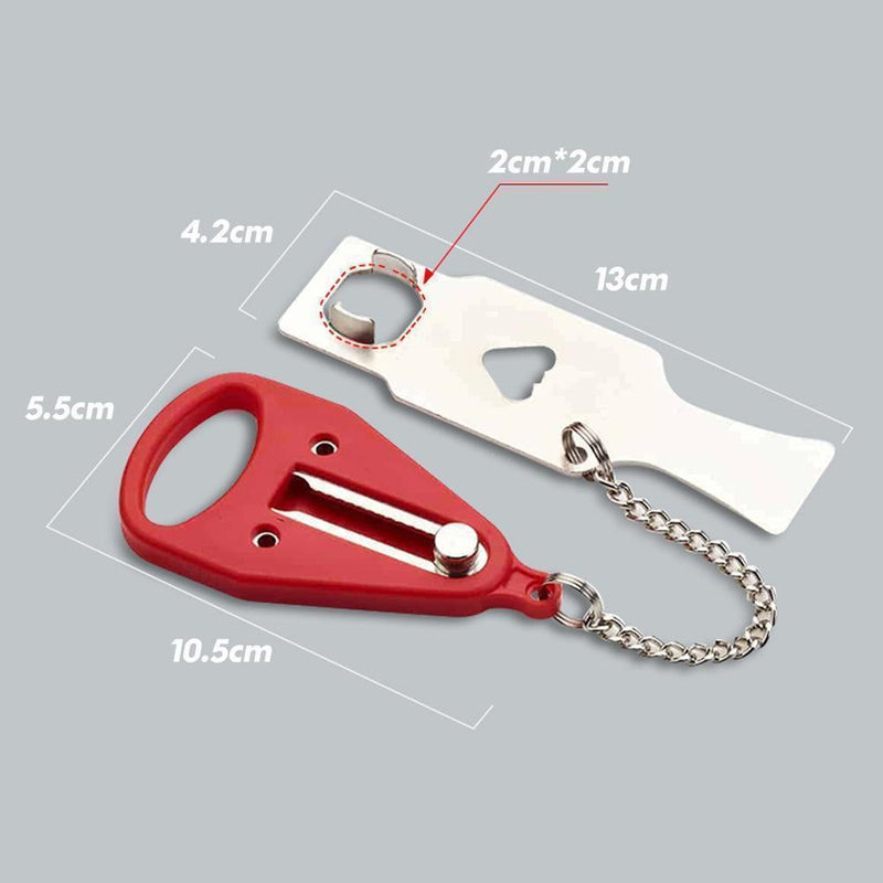 Serrure de porte de sécurité portable