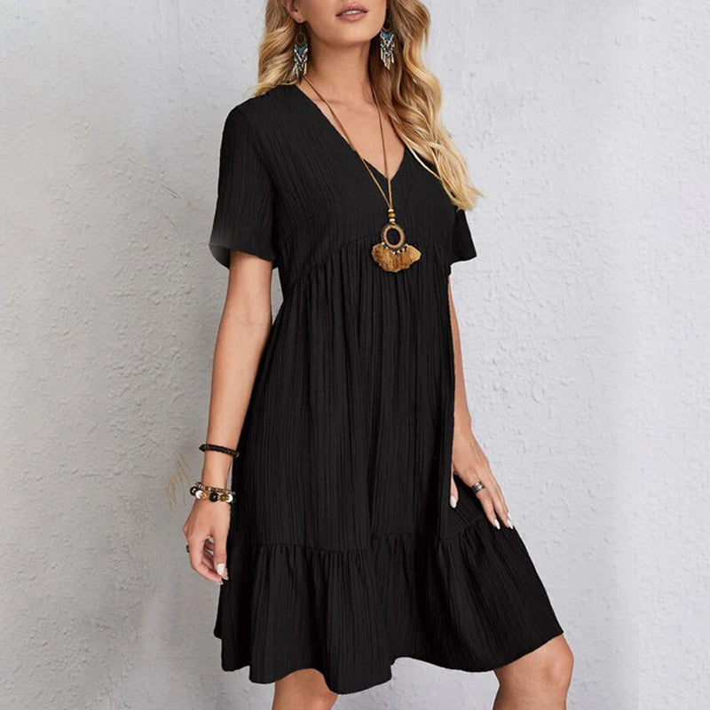 Robe fluide décontractée ample