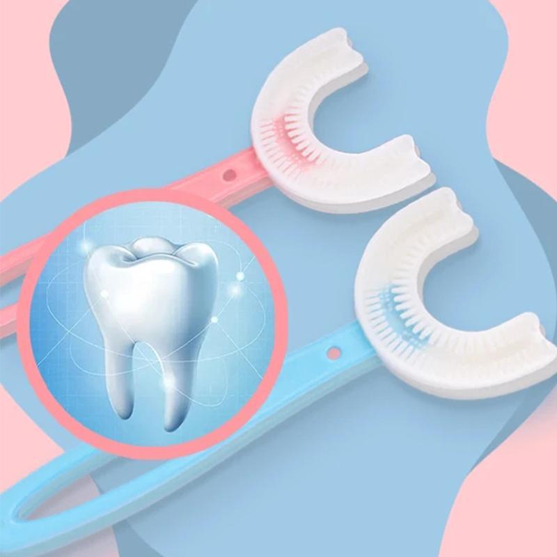 Brosse à dents en forme de U 360° Kids