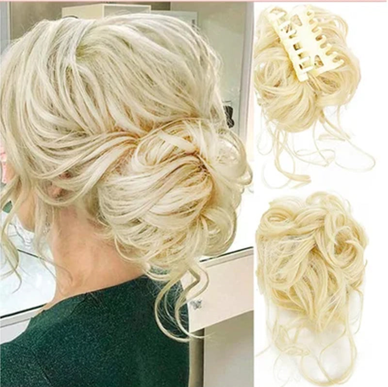 Clip chignon queue de cheval