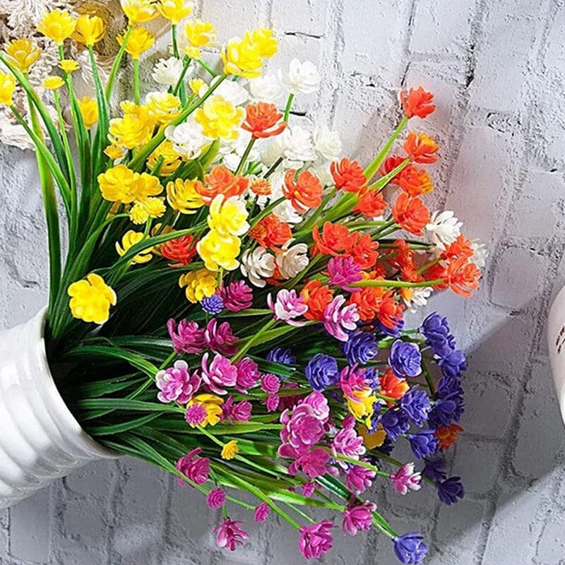 Fleurs artificielles d'extérieur