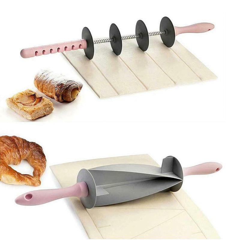 Rouleau à Pâtisserie (Pour Croissants / Réglable)