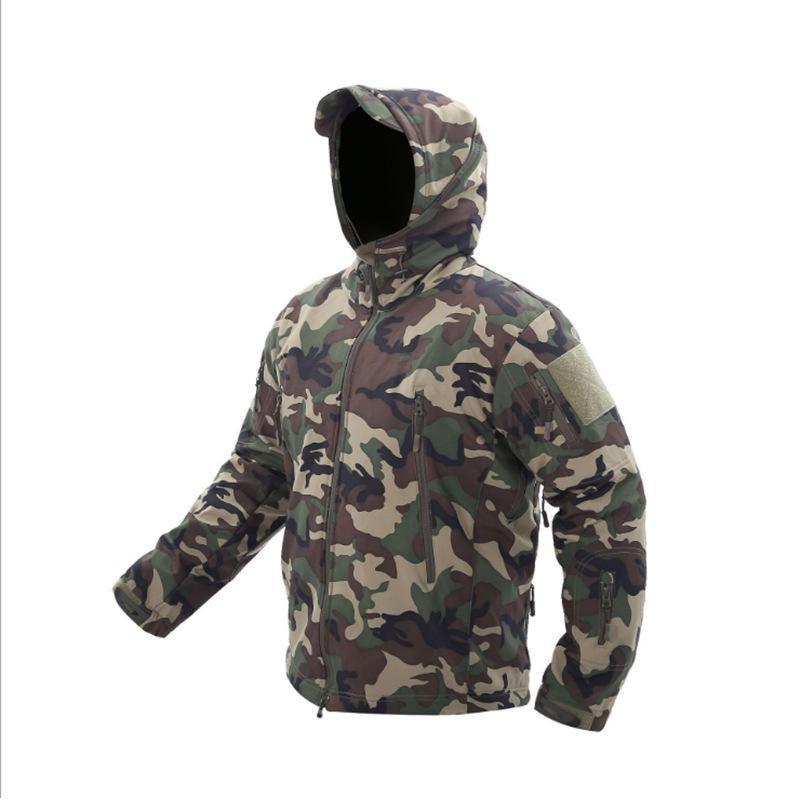 Vestes imperméables de camouflage tactique