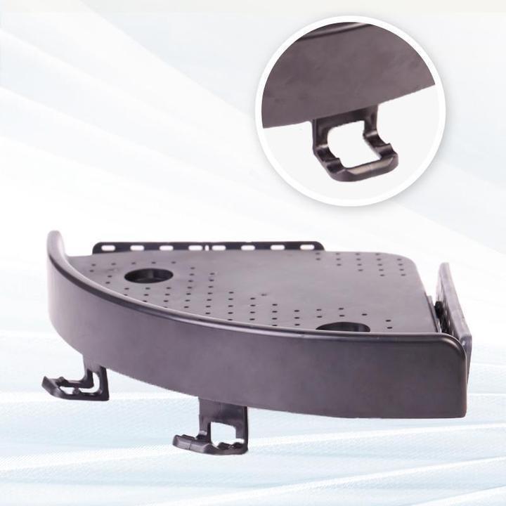 Tablette d'angle de salle de bain multifonctionnel sans vis
