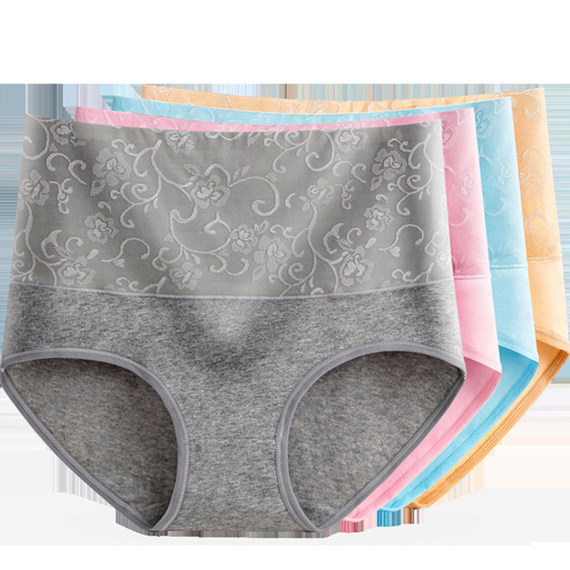 Culotte taille haute en jacquard