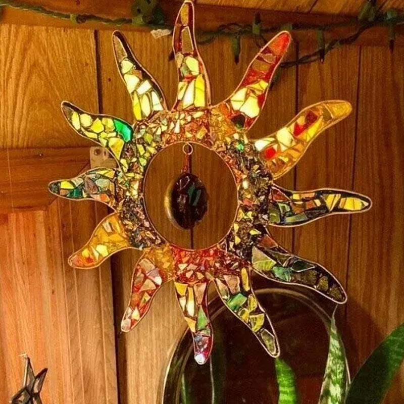 Décorations pour la maison Soleil arc-en-ciel