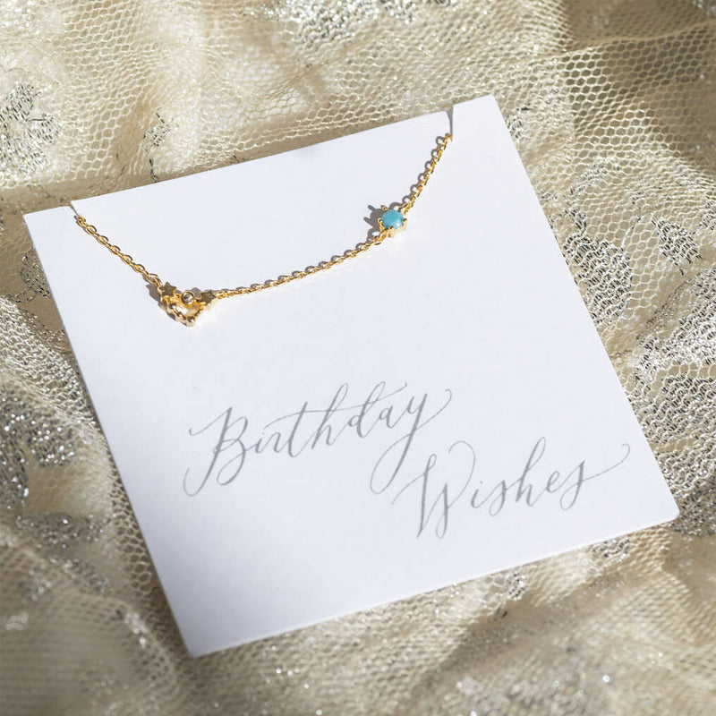 Collier de Zircon de Carte Astrologique