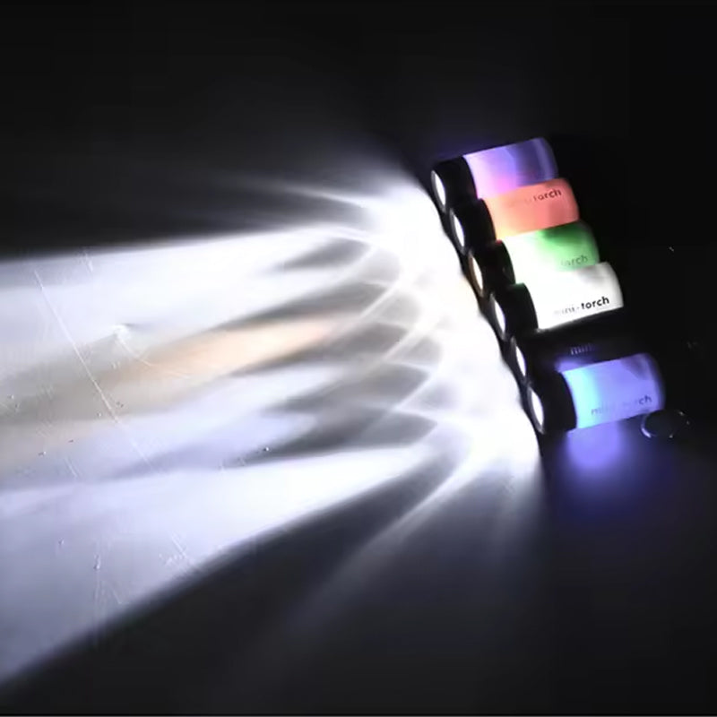 USB-oplaadbaar mini-sleutelhangerlampje