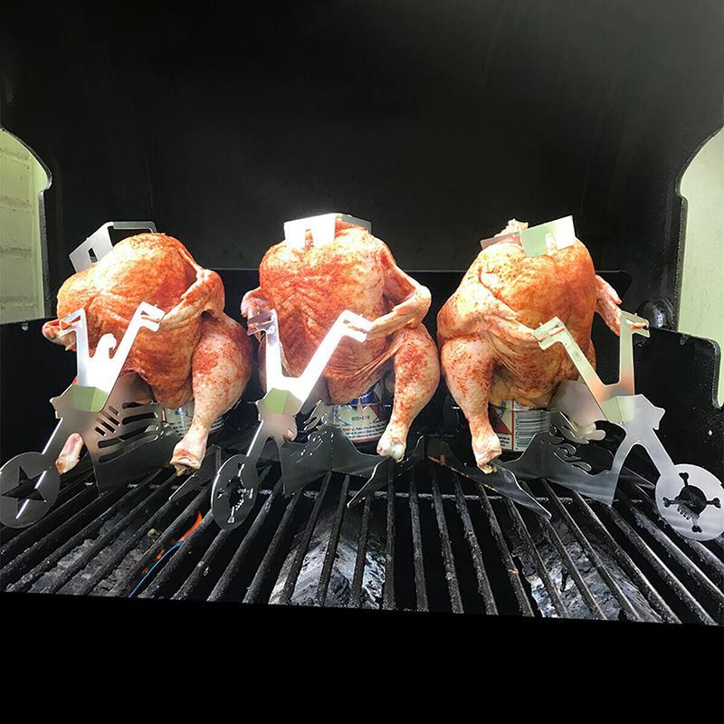 Support à poulet pour BBQ