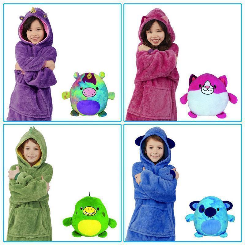 Sweat à Capuche de Couverture pour Enfants