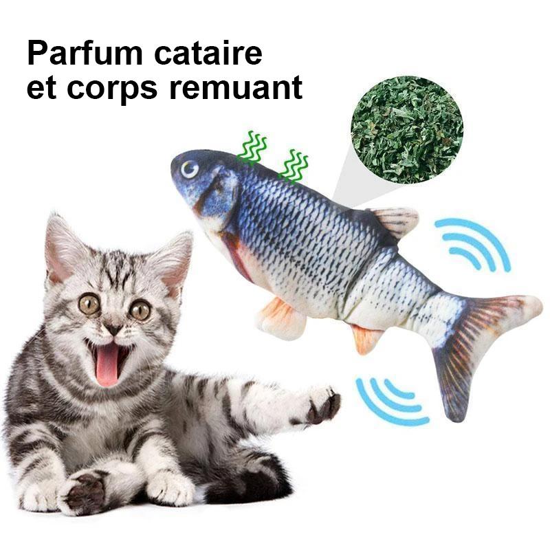 Jouet de Simulation de Poisson pour Chat