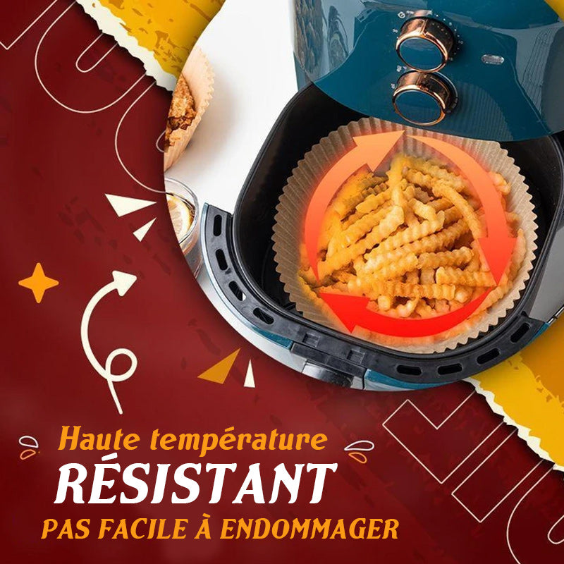 Doublure en papier jetable pour friteuse à air (50 PCS)