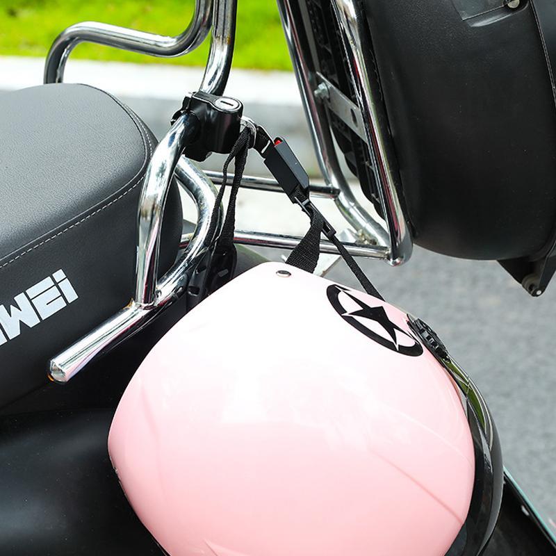 Serrure de sécurité multifonctionnelle pour casque de moto