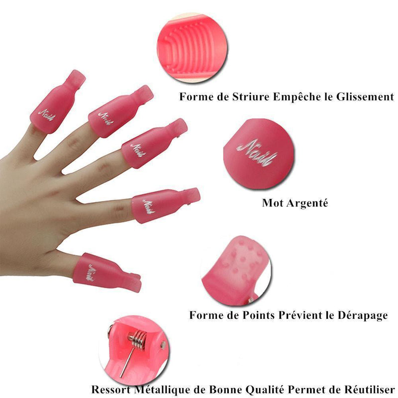 Capuchon Pince d'Enlever le Vernis à Ongles - ciaovie