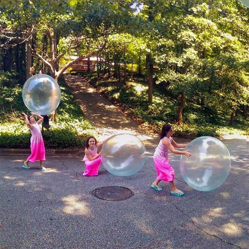Boule à Bulles Gonflable Jouet pour Enfants